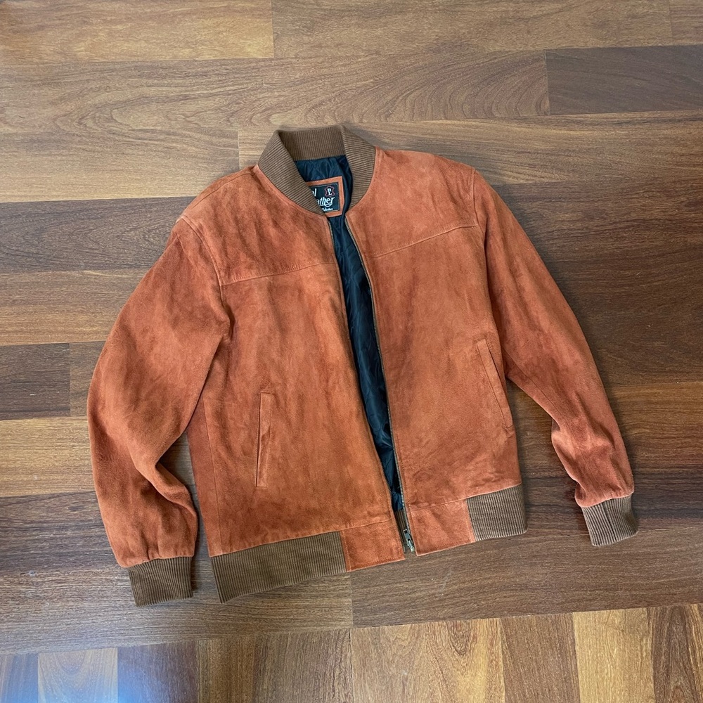 Men’s Suede Leather Jacket
